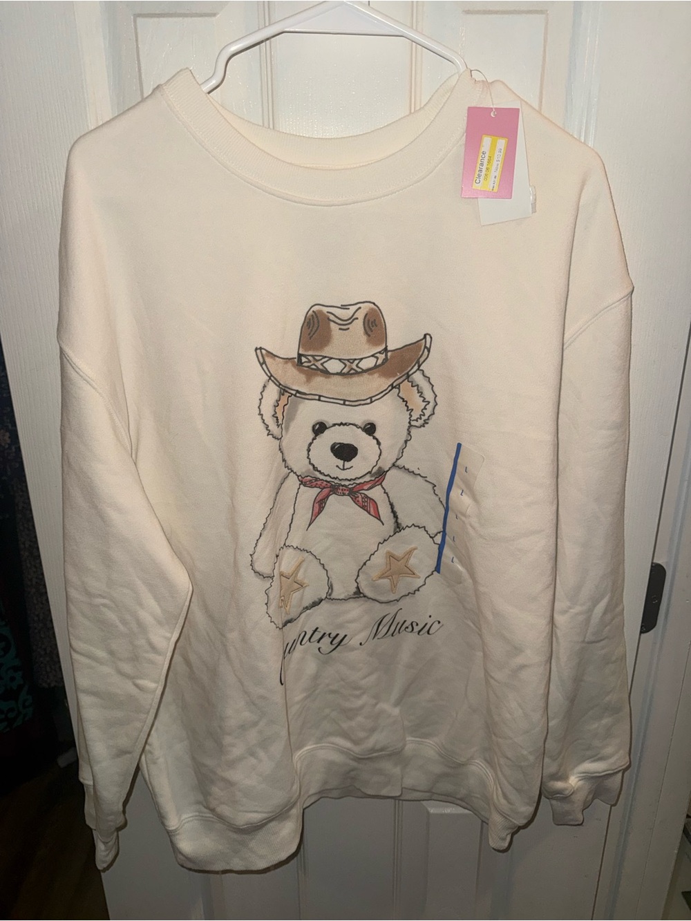 Zoe + Liv Cream Pullover Sweatshirt